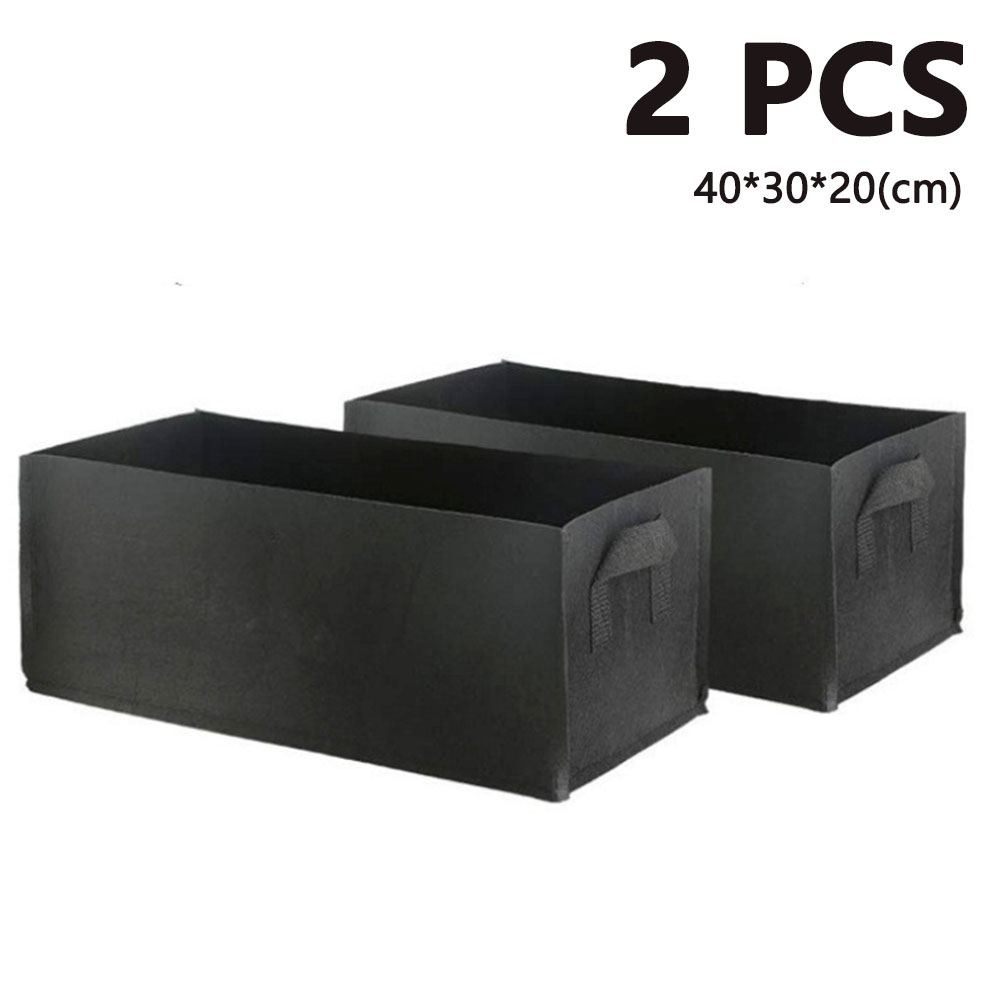Details about / Grow Bag 1Pc Outdoor Garden Flower Vegetable Herb Planting Grow Container With 8